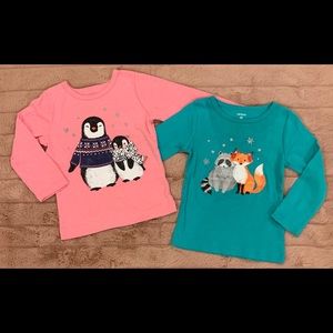 2 Carter’s Toddlers Shirts